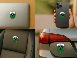 Mercedes Autocollants Fenêtre Sport Personnalisables Solides